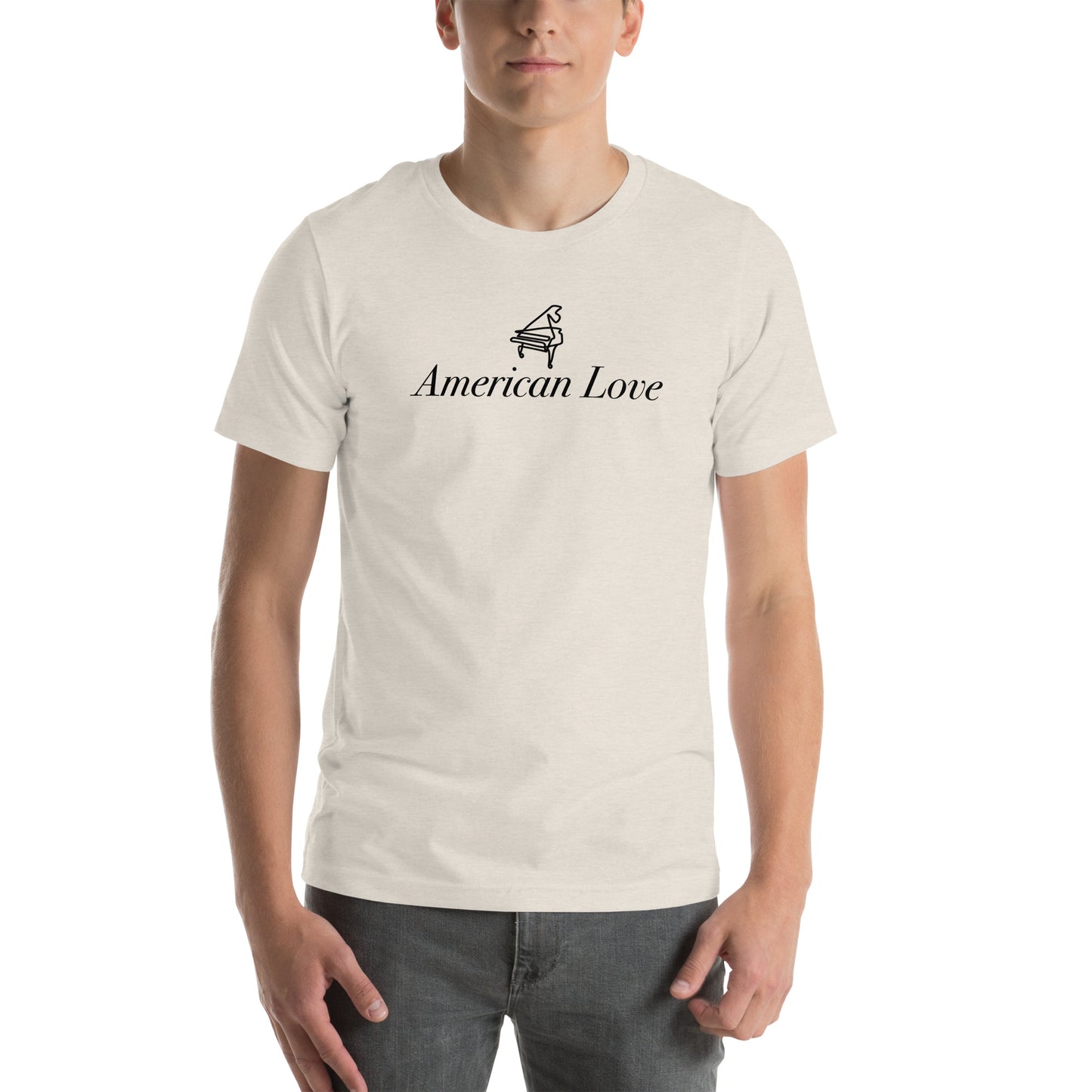 American Love T-Shirt (black logo)