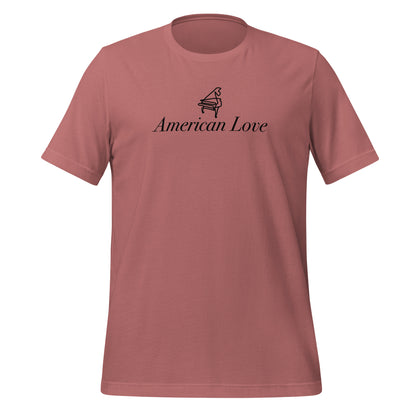 American Love T-Shirt (black logo)