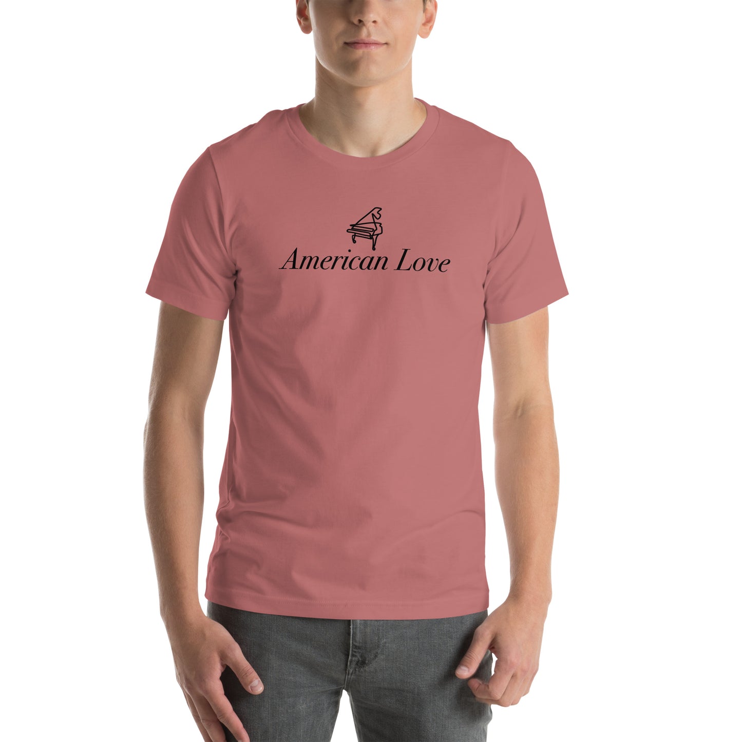 American Love T-Shirt (black logo)